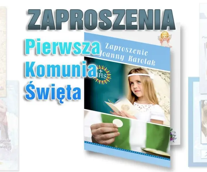 Jak zaprosić na komunię wierszyk - piękne pomysły na zaproszenia